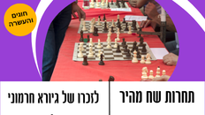 תחרות שחמט מהיר לזכרו של גיורא חרמוני 