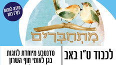 לכבוד ט"ו באב - אירוע מיוחד סדנטבע מיוחדת לזוגות בגן לאומי חוף השרון 